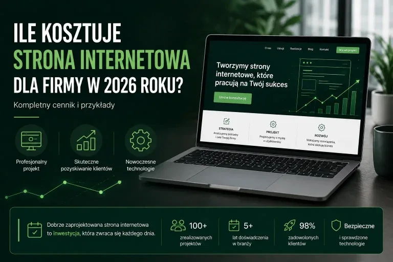 ile kosztuje strona internetowa