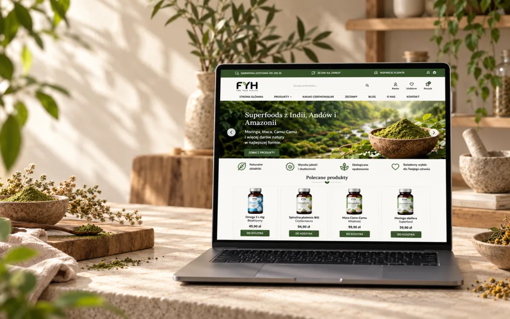 FYH — sklep internetowy z naturalnymi suplementami i superfoods