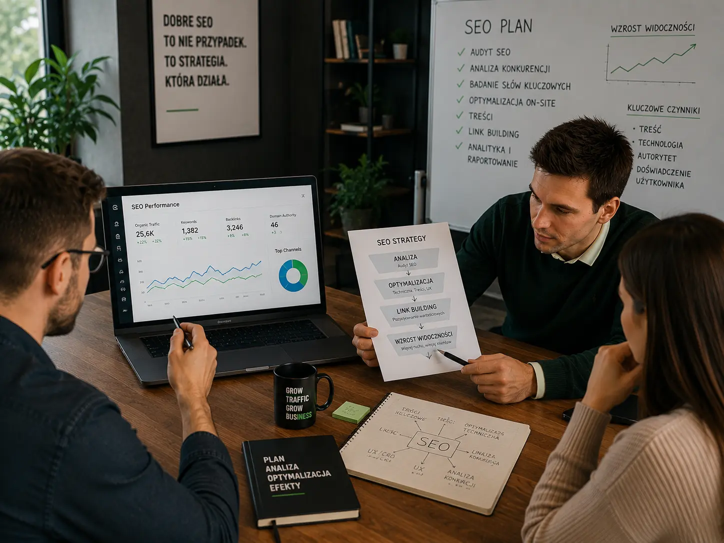 Zespół Netexo podczas pracy